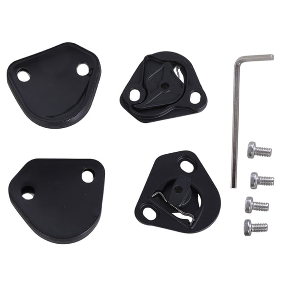 Huhudde Helmets Side Plate Replacement Helmets Visor Fastener Visor Clip Shield for PISTA Lenses Fastener Clip with Screw