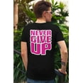 thumbnail image 3 of John Cena Rise Above Cancer Mens Black T-shirt, 3 of 6