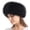 Black, variant on Faux Headband with Elastic for Women's Winter Earwarmer Earmuff