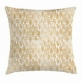 thumbnail image 1 of Cocoa Throw Pillow Cushion Cover, Cocoa Beans Earth Tones Artistic Harvest Nature Farm Agriculture Illustration, Decorative Square Accent Pillow Case, 16 X 16 Inches, Pale Coffee White, by Ambesonne, 1 of 2