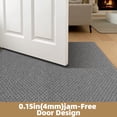 thumbnail image 4 of PABUBE Doormat 36"x60", Low-Profile Entry Mat Indoor Mat, Indoor Rug for Entryway, Dirt Trapper Entryway Rug, Non Slip Entry Rugs Washable Welcome Mat for Inside, Gray, 4 of 10