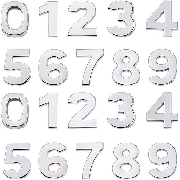 1 Box 60Pcs 10 Styles Number Slider Charms Silver Slide Charms Metal Alloy Gloss Digital 0 to 9 Numbers 8mm Hole Beads for Jewelry Making Supplies DIY Crafts Wristbands Bracelets Adults