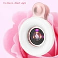 thumbnail image 4 of LED Phone Lens Selfie Ring Light Mobile Phone Fill Light HD Macro Dimmable Lamp Beauty Ringlight Gold, 4 of 8