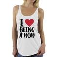 thumbnail image 1 of Awkward Styles Women's I Love Being A Mom Mothering Graphic Racerback Tank Tops Black Mother's Day Gift Idea, 1 of 4