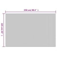 thumbnail image 4 of vidaXL Room Divider Black 165x250 cm Bamboo, 4 of 5