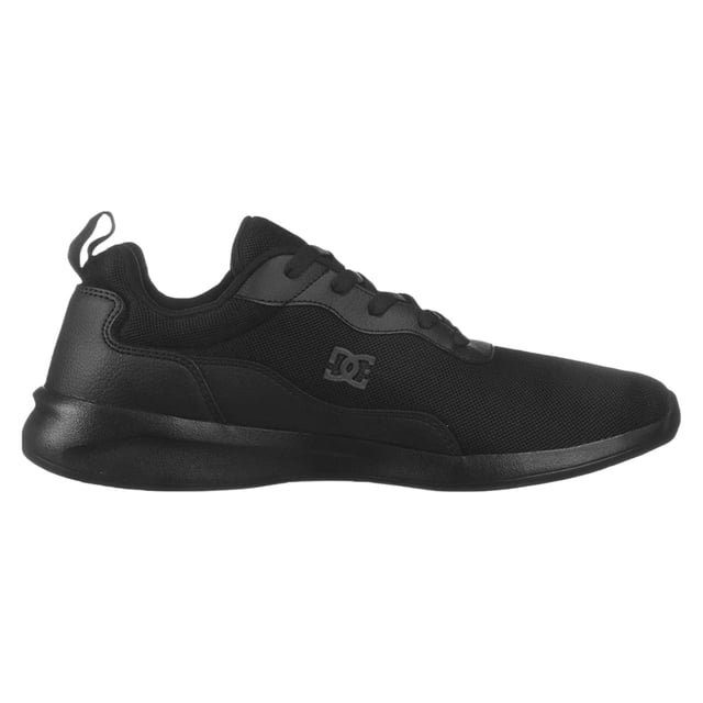 Tenis Negros DC Shoes Comodos Para Hombre Midway Modelo ADYS700218-3BK