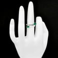 thumbnail image 2 of Natural Green Onyx 925 Sterling Silver Ring s.7 Jewelry DGR1128_C_7 R-1190, 2 of 7