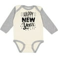 thumbnail image 3 of Inktastic Happy New Year in Hand Lettering Boys or Girls Long Sleeve Baby Bodysuit, 3 of 5