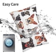 thumbnail image 6 of Salouo Happy Dog Faces Collage Pattern Pillow Cases,1PC Pillow Covers with Envelope Closure Decorative Pillow Case for Bed Couch,Pillows Not Included-16"x24", 6 of 6