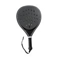 thumbnail image 2 of Quzzie Beach Tennis Racket Paddle Tennis Paddle Professional Paddle Tennis Racket Lightweight Padel Racquet PU Edge Protection Non Slip Grip Enhanced Accuracy Suitable for Kids Adult Black, 2 of 8