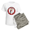 thumbnail image 5 of CafePress - Honeymooner Women's Light Pajamas - Women's Short Sleeve Print T-Shirt and Pants Light Cotton Pajama Set, 5 of 7