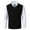 Black, variant on Bcfgryg Mens Autumn And Winter Fashion Casual Pullover Stripe Contrast Knitted Sweater Vest Sweaters For Men Black L