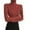 Brick Red, variant on Women's Outfit Thermal Underwear Top for Women Cozy Autumn Winter Long Sleeve Turtleneck Knit Shirt Ideal Layer(Black,One Size)