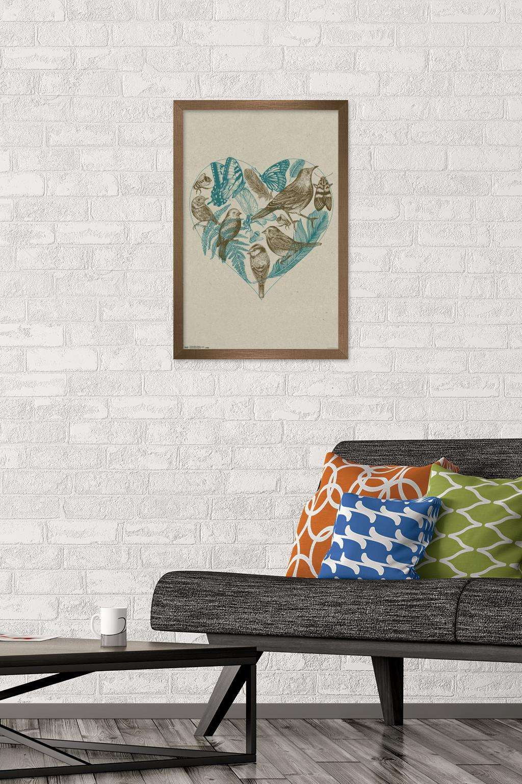 Rachel Caldwell - Wild Heart Wall Poster, 14.725" x 22.375", Framed