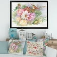 thumbnail image 3 of Designart 'Colourful Birds and Vibrant VIntage Flowers' Traditional Framed Art Print, 3 of 4