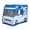 Blue, White, variant on Melissa & Doug Fabric Double-Sided Food Truck Play Tent - Ice Cream And BBQ
