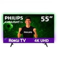thumbnail image 1 of Pantalla Philips 55 Pulgadas 4K UHD LED Roku TV 55PUL7875/F8S, 1 of 8