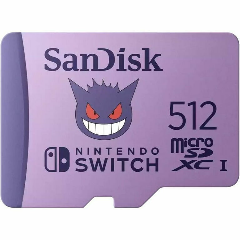 Sandisk SDSQXAO512GGN6ZK 512GB microSDXC Card for Nintendo Switch