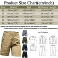 thumbnail image 2 of SEMIMAY Male Summer Cargo Pants Solid Color Pocket Tether Plus Size Wash Shorts, 2 of 6