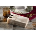 thumbnail image 2 of Moyes Home, Ivory Pre-Folded Pocket Napkins, Linen-Feel Disposable Airlaid Napkins for Kitchen, Bathroom, Parties, Weddings, Dinners or Events , 8 x 4 Inches Folded Size, Pack of 50, 2 of 4