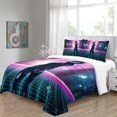 thumbnail image 4 of Cyberpunk Duvet Cover Sets Soft Microfiber D-Piece Bedding Set with Zipper Closure for Kids Teens, 4 of 5