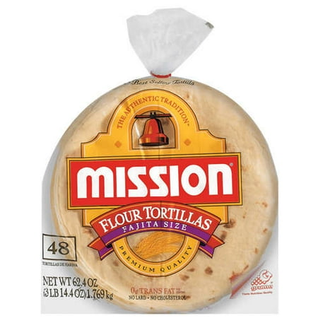 Mission Foods Mission Flour Tortillas, 48 ea