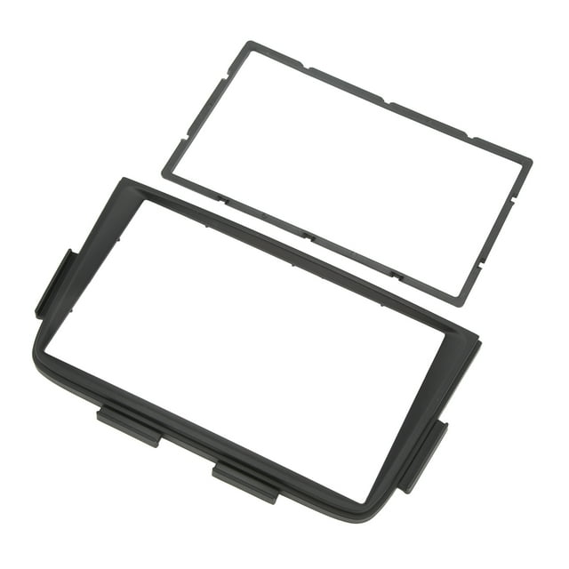 Car Double Din Dash Panel, Durable High Strength Perfect Fit Car Fascia Trim Kit Anti Scratch For Car