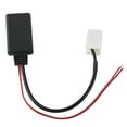 thumbnail image 2 of Adaptador de cable de audio, módulo Bluetooth para automóvil Cable adaptador de audio auxiliar para automóvil Cable auxiliar para automóvil Características líderes en su clase, 2 of 9