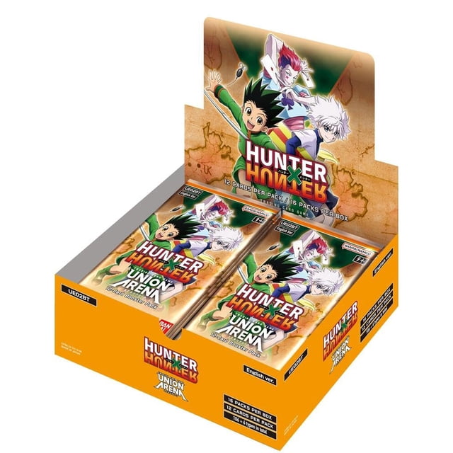Juego de cartas coleccionables Booster Box Union Arena Hunter X Hunter