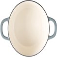 thumbnail image 4 of 5 Quart Enameled Cast Iron Round Dutch Oven, Slate Gray, 4 of 6