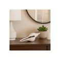 thumbnail image 2 of Decorative Long Sea Shell Sculpture for Home and Room Decor - Coastal Statue for Living Room Decor, Bathroom, and Office Display - Ornaments Accent Ideal for Shelf or Coffee Table Decor - 3", Ivory, 2 of 12