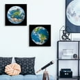 thumbnail image 3 of Globe I & II by Contemporary Photography Set of 2 Canvas Art Prints, 3 of 4