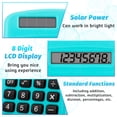 thumbnail image 4 of Calculadora de bolsillo Weewooday con batería solar de 8 dígitos, 4 of 7