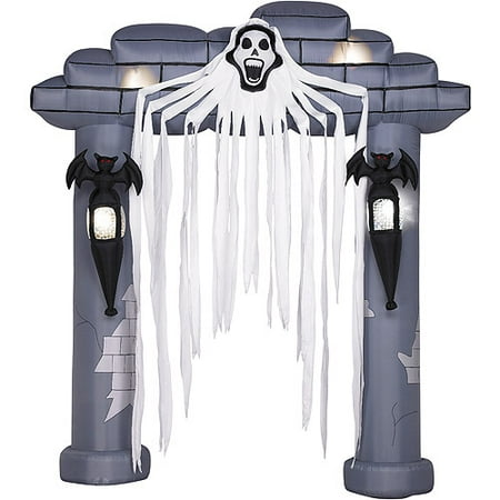 Airblown Inflatable Archway- Floating Reaper, Over 8' Tall