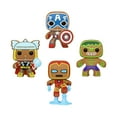 thumbnail image 1 of Funko Pop! Heroes: Marvel Holiday - Gingerbread Vinyl Figure 4-Pack (Walmart Exclusive), 1 of 3