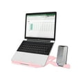 thumbnail image 2 of Midsumdr Small Notebook School Supplies Foldable Aluminum Alloy Notebook Computer Desktop Base Bracket Journals for Writing/Work, 2 of 2