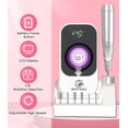thumbnail image 2 of Taladro de uñas HOUSMV 40000 RPM, recargable, inalámbrico, blanco, 2 of 7