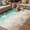 Brown Green, variant on Teal Ombre Coastal Outdoor Rug for Patio/Deck/Porch, Non-Slip Large Area Rug 3 x 5 Ft, Sea Nautical Summer Beach Starfish Coral Indoor Outdoor Rugs Washable Area Rugs, Camping Rug Carpet Runner