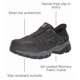 thumbnail image 2 of Zapatos Skechers Cankton Faison St 10W Negro, 2 of 2