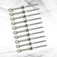 thumbnail image 6 of REACHISE 10pcs Cable Railing Swage Threaded Tension End Fitting Terminal for 1/8 Inch Cable Deck Railing Hand Swage T316 Stainless Steel Marine Grade (Silver), 6 of 8