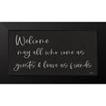 thumbnail image 2 of Boyer, Susie 14x9 Black Modern Framed Museum Art Print Titled - Welcome, 2 of 5
