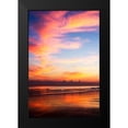 thumbnail image 2 of Hausenflock, Alan 17x24 Black Modern Framed Museum Art Print Titled - Red Sunrise I, 2 of 5