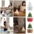 thumbnail image 3 of Remote Control Christmas Tree Humidifier & Essential Oil Diffuser - 7-Color Lights Home Aromatherapy, Christmas Decor & Gift 2025, 3 of 5
