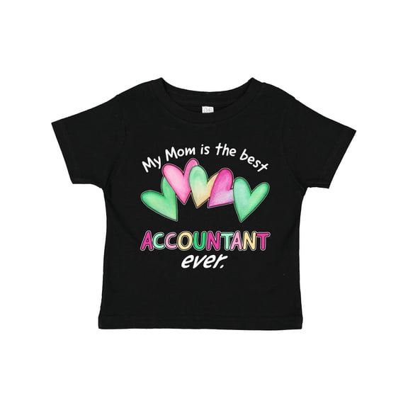 Inktastic My Mom is the Best Accountant Ever Boys or Girls Toddler T-Shirt