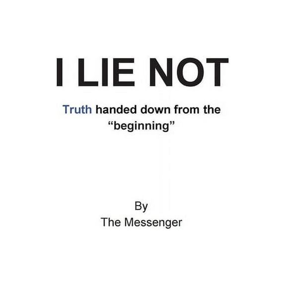 I Lie Not (Paperback)