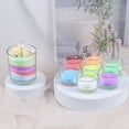 thumbnail image 4 of JilgTeok 3 Packs Sand Powder Candle DIY Sand Painting Candle Colored Aromatherapy Candle Making Sand Wax for Home Decor Handmade Gifts for Friends Lovers, 4 of 8