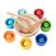 thumbnail image 5 of Pelotas en vasos Juguetes Montessori Aprendizaje de habilidades motoras finas educativas tempranas para 1 7 colores, 5 of 8