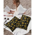 thumbnail image 3 of Spring Floral Sunflowers with Bee Outdoor Pillow Covers Set of 2, Decorative Waterproof Throw Pillow Case, Farm Garden Flower Cotton Linen Soft Cozy Cushion Pillowcases, 3 of 6