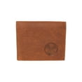 thumbnail image 7 of Marshal RFID Blocking Moose Genuine Leather Bifold Trifold Wallet for Men Gift Bifold, 7 of 7