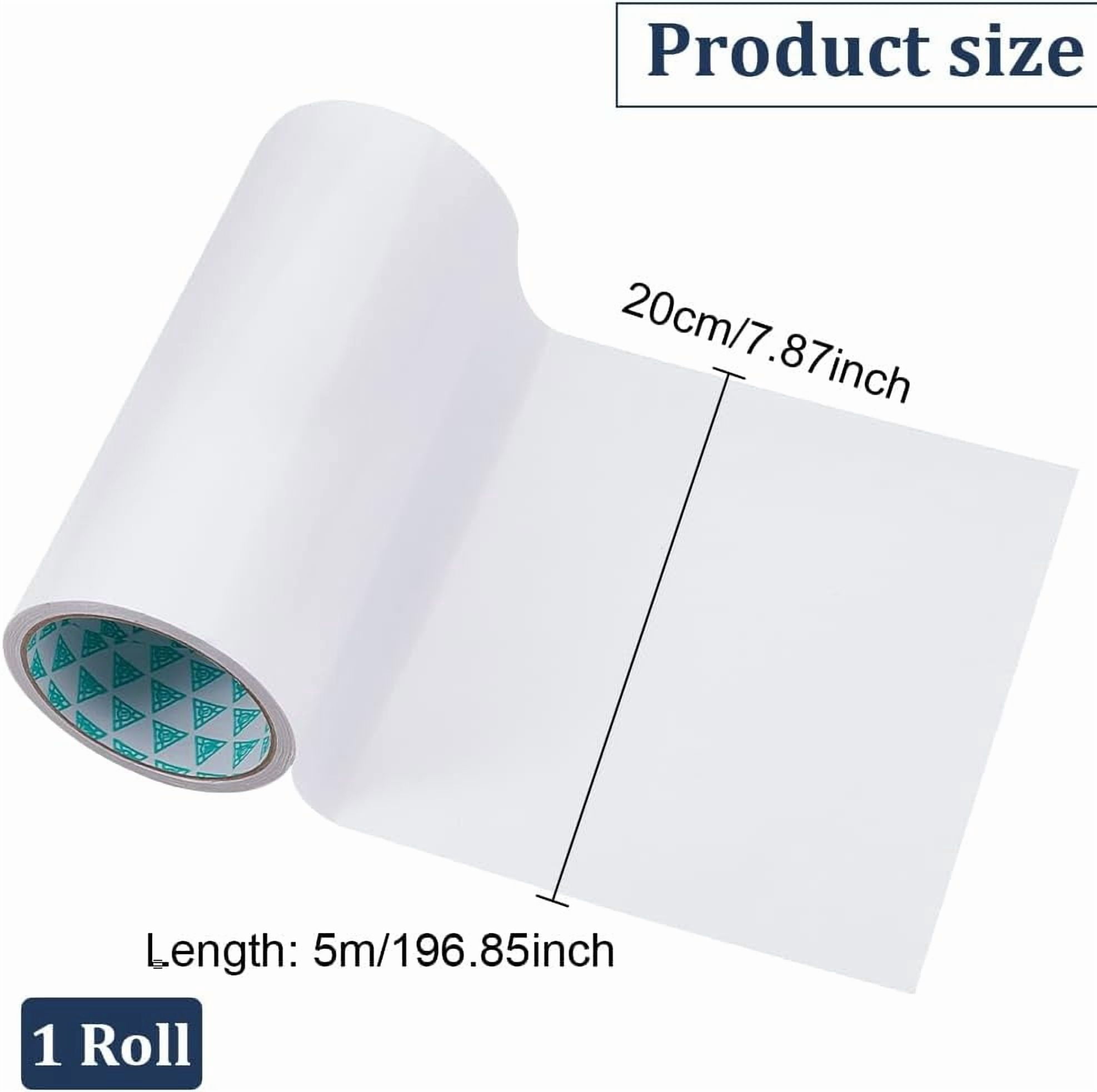 5m Adhesive Patch Heat Melt Fabric 7.87 inch Wide Iron on Adhesive Patch Double Sided for Badge Peel and Stick Pants Backpack Clothes Curtains Colorful DIY